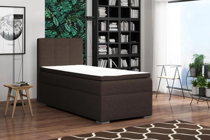 BRUCE boxspring posteľ 90x200 s úložným priestorom