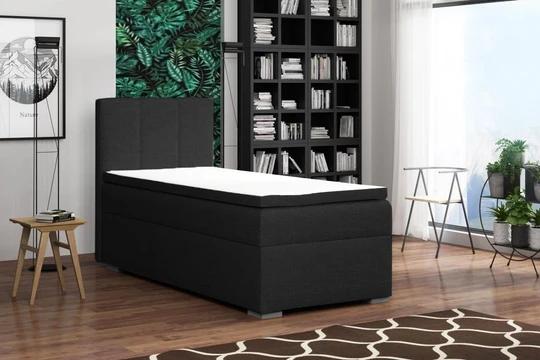 BRUCE boxspring posteľ 100x200 s úložným priestorom