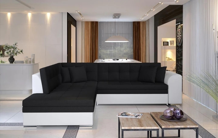 KINGSTON rozkladacia rohová sedacia súprava