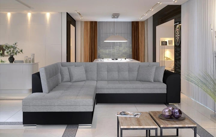 KINGSTON rozkladacia rohová sedacia súprava