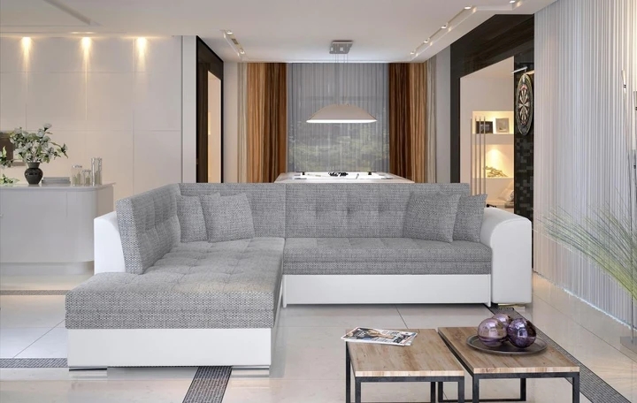 KINGSTON rozkladacia rohová sedacia súprava