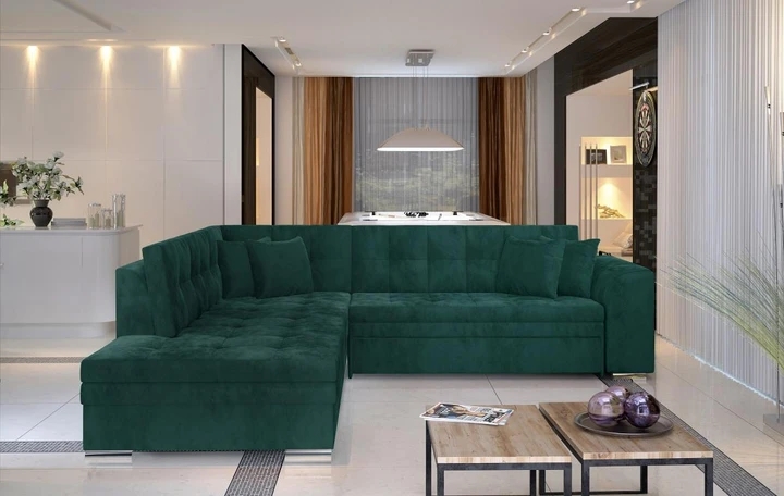 KINGSTON rozkladacia rohová sedacia súprava