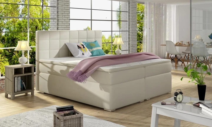 ALICIE 140x200 boxspring posteľ s úložným priestorom