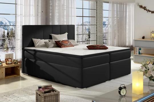 BOLERO 140x200 boxspring posteľ s úložným priestorom