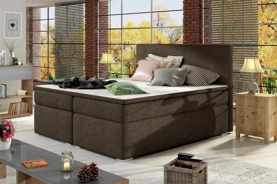 DIVALO 140x200 boxspring posteľ s úložným priestorom