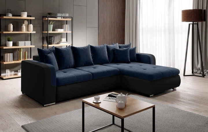 SALMA MINI rozkladacia rohová sedačka