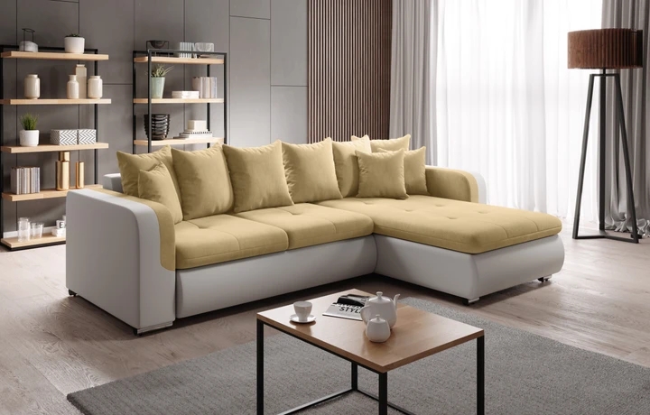 SALMA MINI rozkladacia rohová sedačka