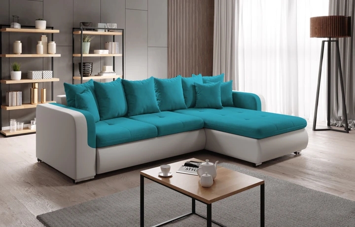 SALMA MINI rozkladacia rohová sedačka