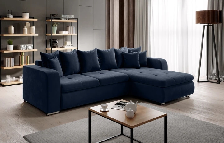 SALMA MINI rozkladacia rohová sedačka