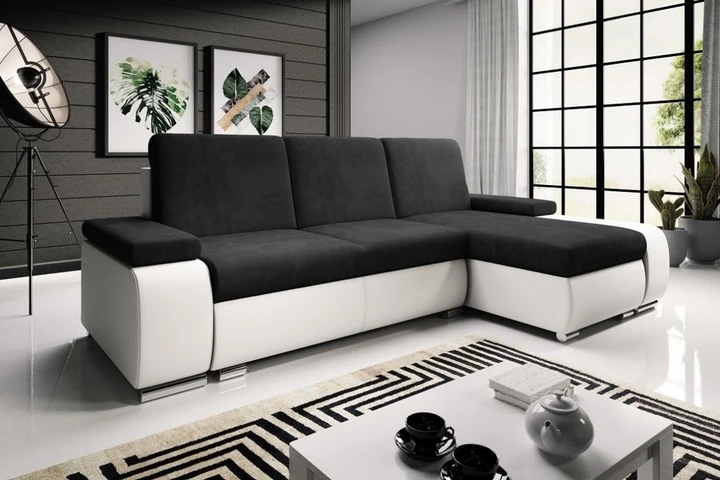 GOGOL rozkladacia rohová sedačka s úložným priestorom