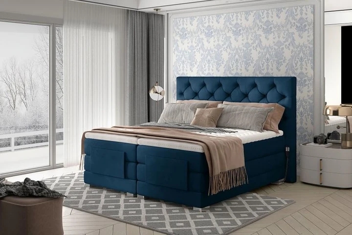 PUNTAS boxspring posteľ 140x200 s elektrickým polohovaním