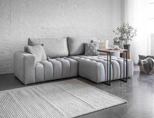 CHESTER moderná rozkladacia rohová sedačka s úložným priestorom