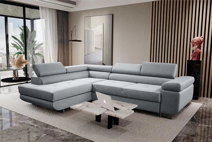 VANDA rozkladacia rohová sedačka s úložným priestorom