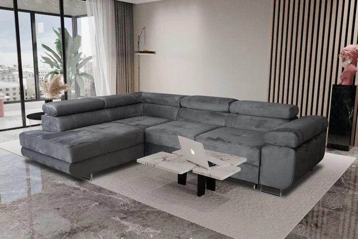 VANDA rozkladacia rohová sedačka s úložným priestorom