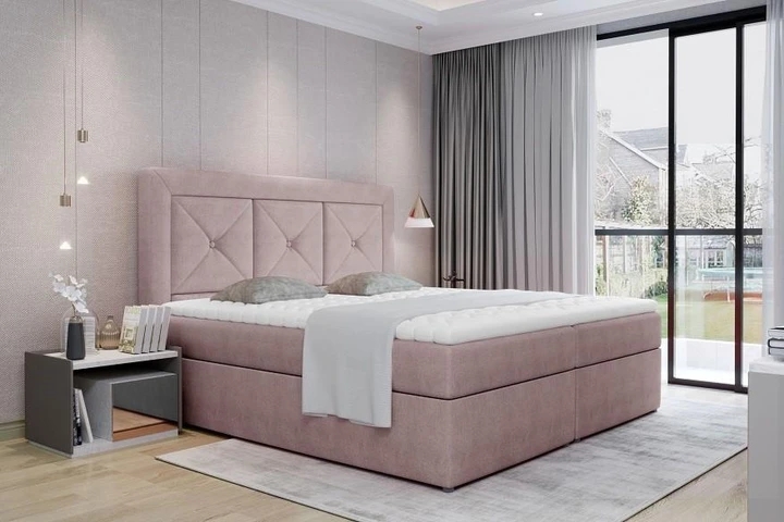 IZABELA 140x200 boxspring posteľ
