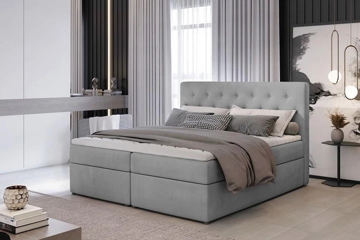 NORA 140x200 boxspring posteľ s úložným priestorom
