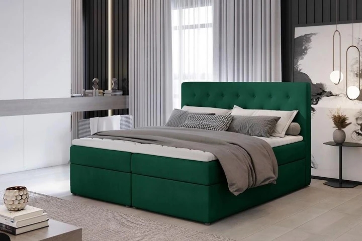 NORA 160x200 boxspring posteľ s úložným priestorom