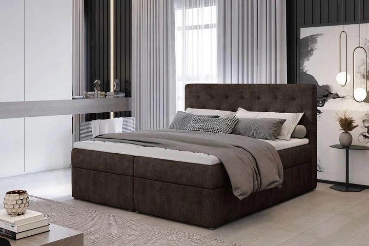 NORA 160x200 boxspring posteľ s úložným priestorom