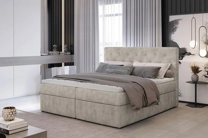 NORA 160x200 boxspring posteľ s úložným priestorom