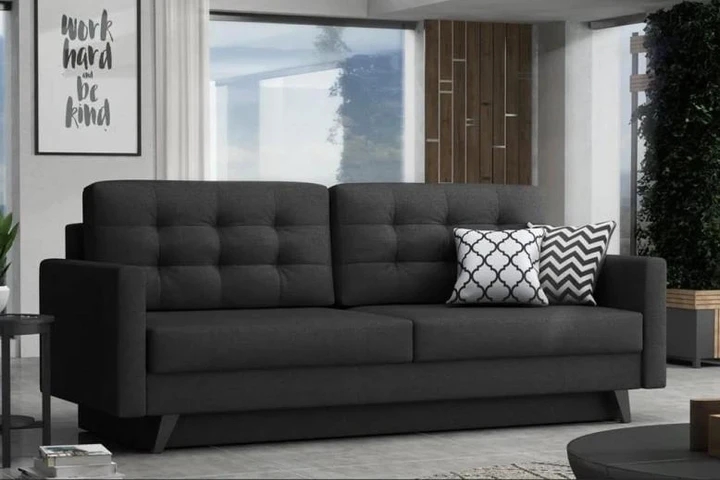 MALORCA rozkladacia pohovka s úložným priestorom v škandinávskom štýle