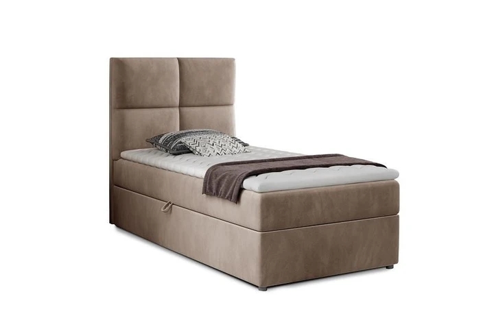 LYRIA boxspring posteľ 90x200 s úložným priestorom