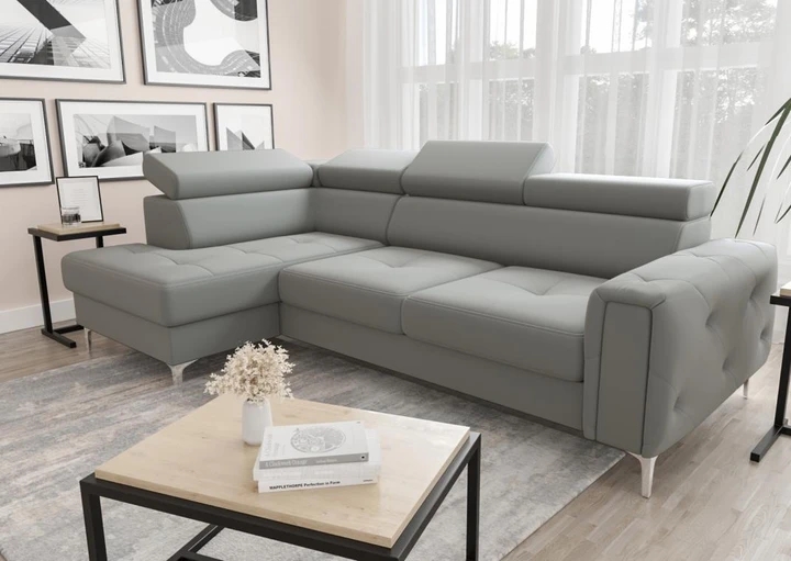 SIRIUS elegantná rozkladacia sedacia súprava s úložným priestorom