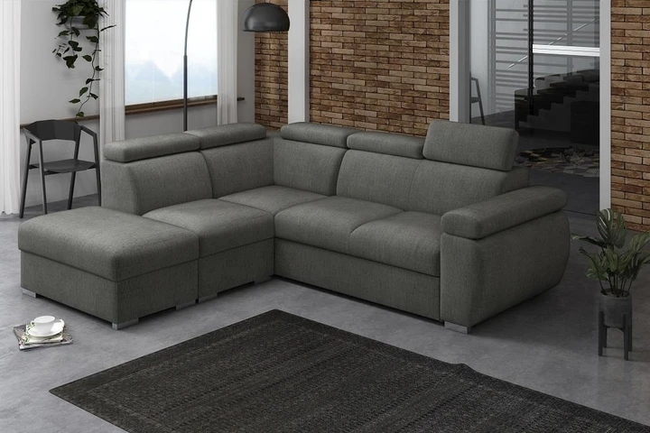 SEATTLE 10 rozkladacia sedacia súprava s taburetom a polohovacími opierkami