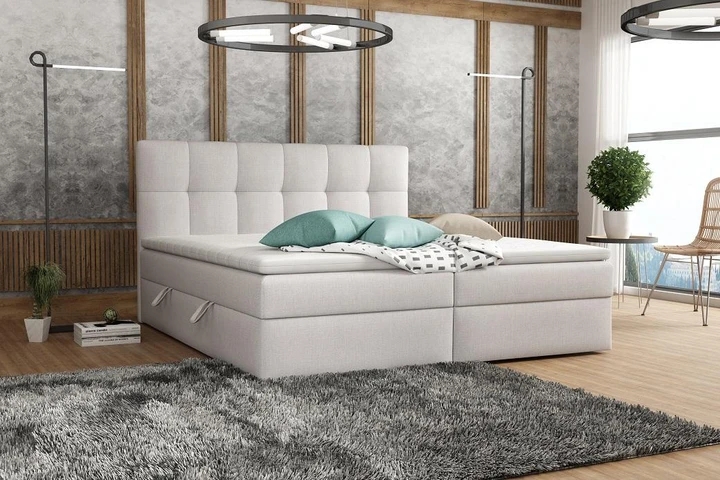TERMI kontinentálna posteľ boxspring 160x200 s úložným priestorom