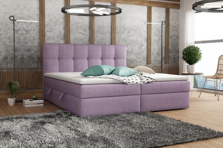 TERMI kontinentálna posteľ boxspring 160x200 s úložným priestorom
