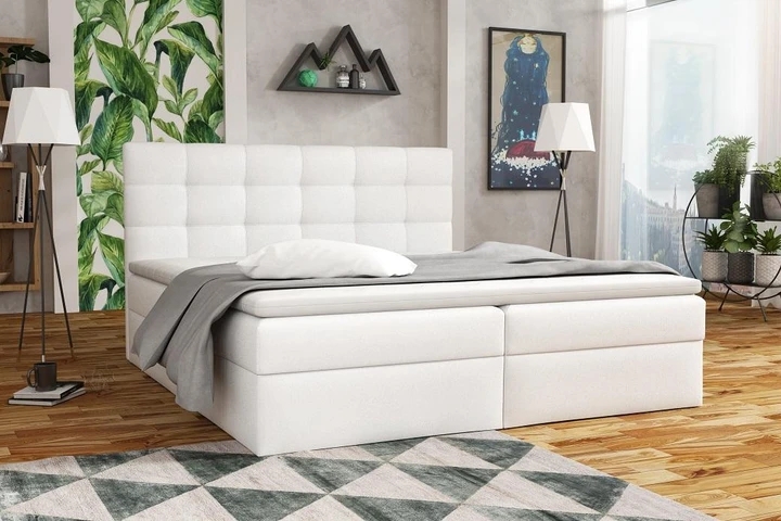 APIRO kontinentálna posteľ boxspring 140x200 s úložným priestorom