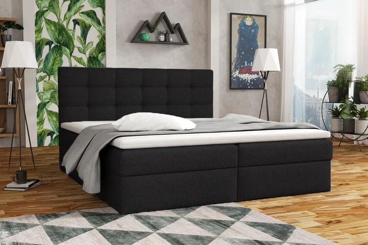 APIRO kontinentálna posteľ boxspring 180x200 s úložným priestorom