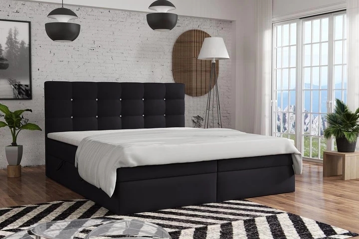 FERNO kontinentálna posteľ boxspring 160x200 s úložným priestorom