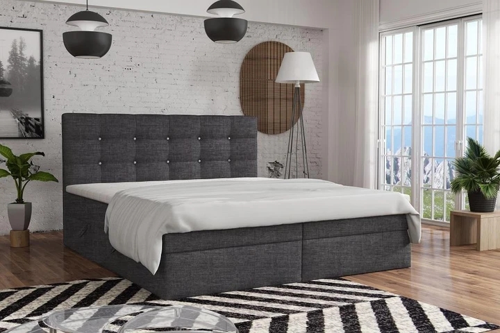 FERNO kontinentálna posteľ boxspring 160x200 s úložným priestorom
