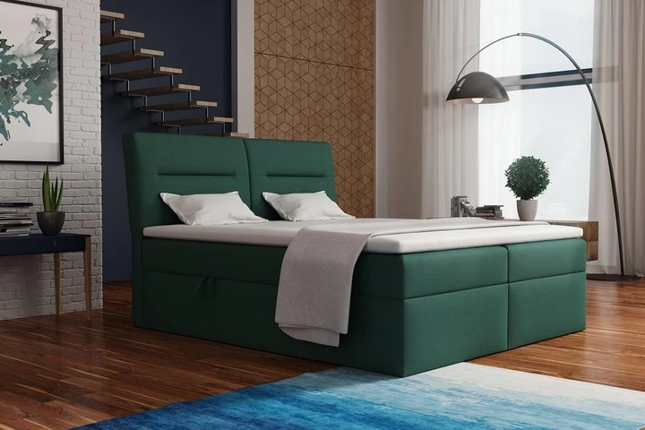 CASINO kontinentálna posteľ boxspring 160x200 s úložným priestorom