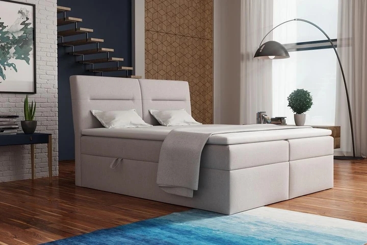 CASINO kontinentálna posteľ boxspring 180x200 s úložným priestorom