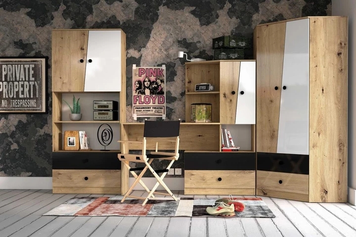 NERO zostava do študentskej izby v lesklom prevedení