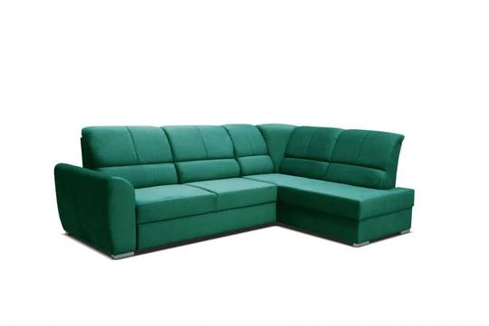 EDA rozkladacia sedacia súprava s regulovateľnou opierkou, zelená