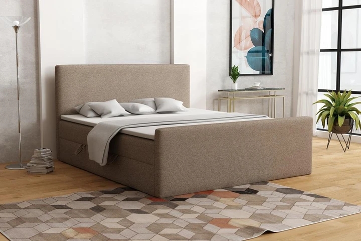 ZITA kontinentálna posteľ boxspring 180x200 s úložným priestorom