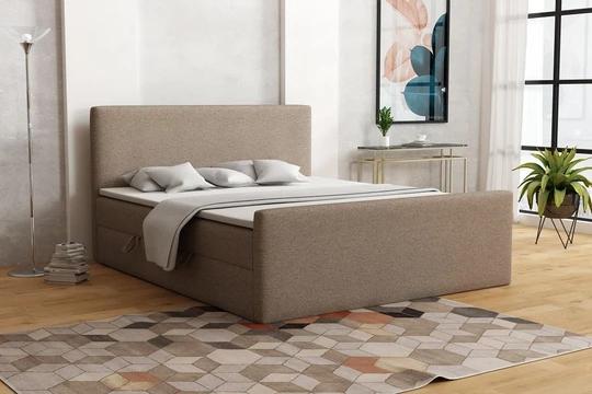 ZITA kontinentálna posteľ boxspring 200x200 s úložným priestorom