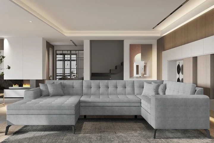 TENZO rozkladacia sedacia súprava v tvare U