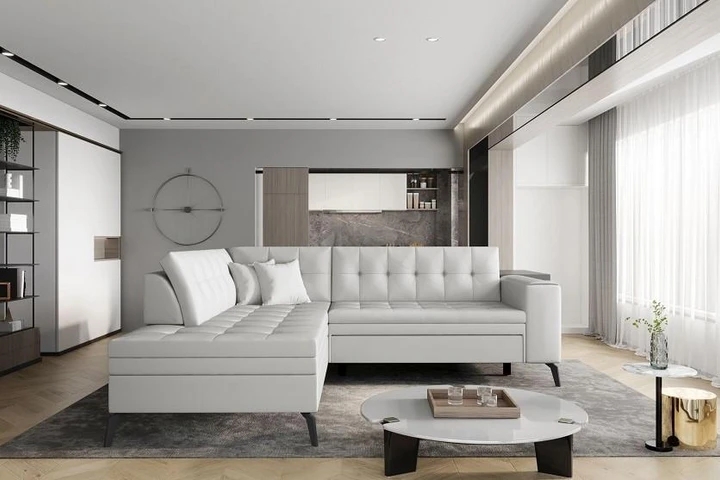 SALETO moderná rohová sedačka s rozkladom