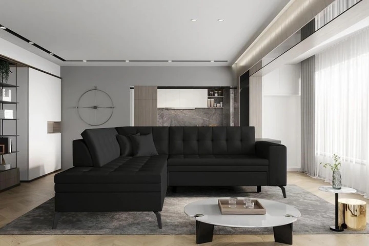 SALETO moderná rohová sedačka s rozkladom