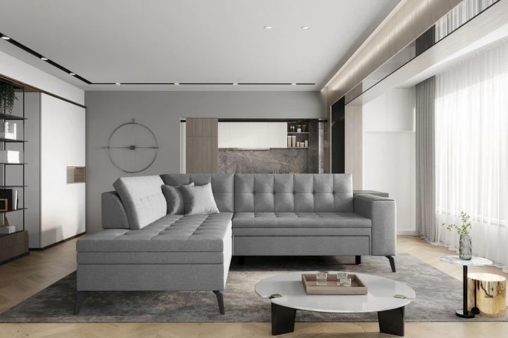 SALETO moderná rohová sedačka s rozkladom