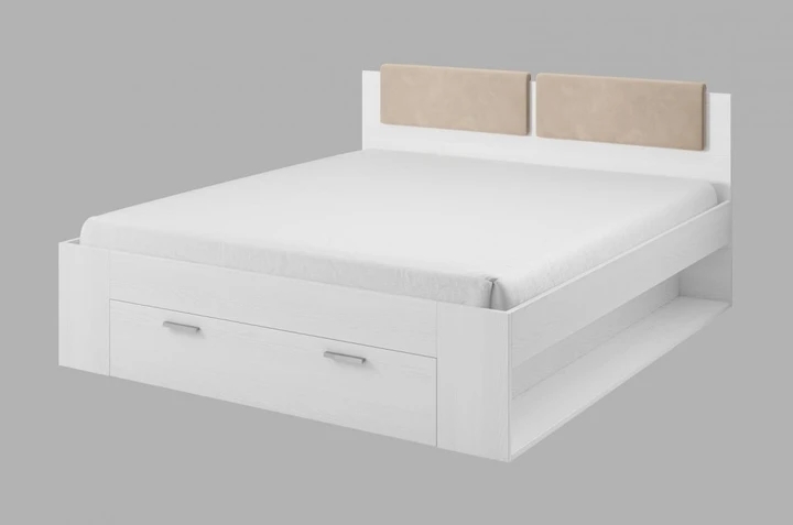 CHANELL II POSTEĽ 160 cm, dekor abisko ash