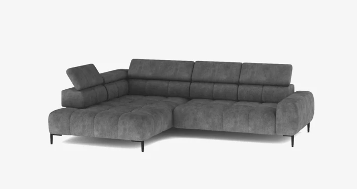 ARKUS L rohová sedacia súprava s nastaviteľnou hĺbkou sedenia