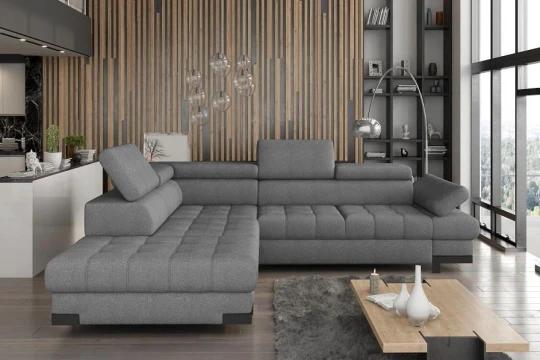 BRINE L sedacia súprava s polohovacími záhlavníkmi