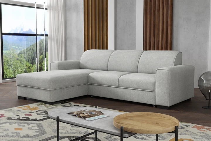 BONET rozkladacia rohová sedačka s úložným priestorom