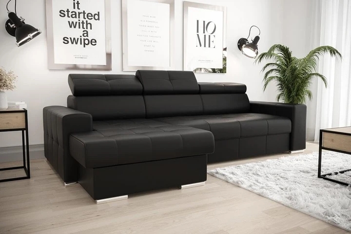 LINDE elegantná sedacia súprava s polohovacími záhlavníkmi