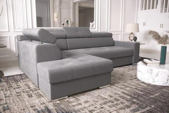 LINDE 4 elegantná sedacia súprava s polohovacími záhlavníkmi