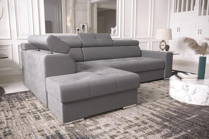 LINDE 4 elegantná sedacia súprava s polohovacími záhlavníkmi